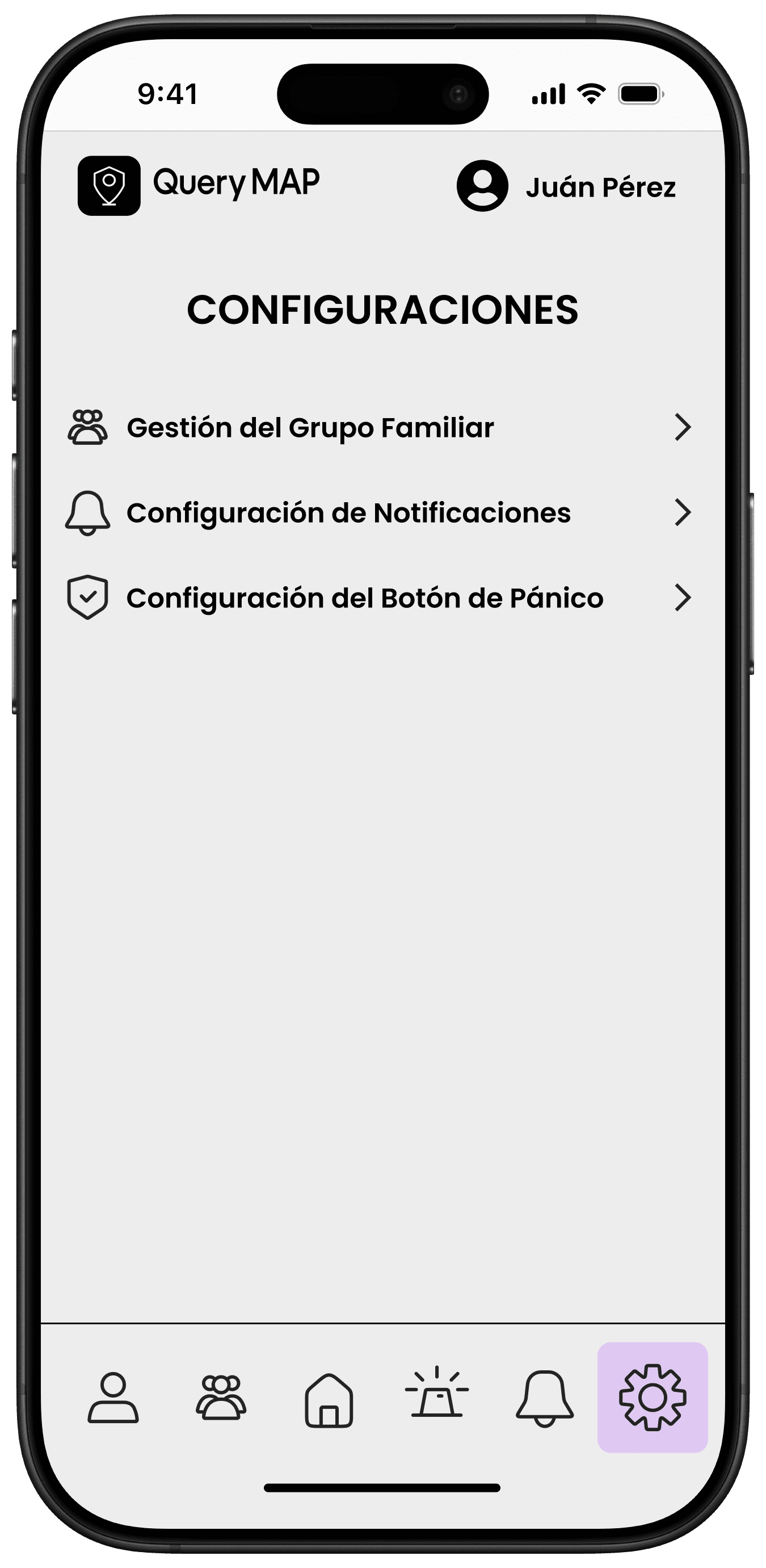 Image of User Interface of our prototype